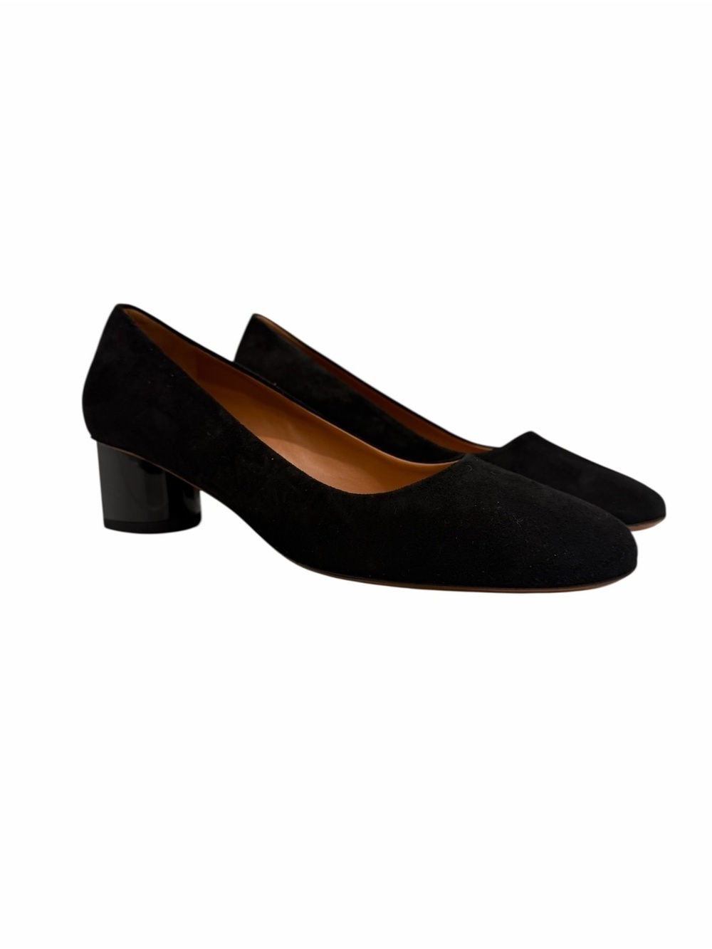 Clergerie Patsie6 Pump Shoe Black Suede NWT